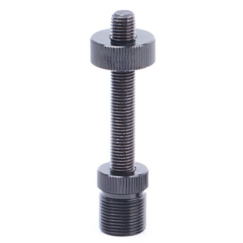 Bicycle Bottom Bracket Removal Tool For Square Hole Spline Axis BB Bracket Anti Disassembly Tool Socket Fixing Rod: Black