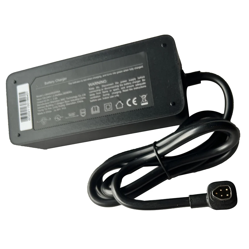 Cargador rápido Original de 42V 2A para batería de bicicleta eléctrica Qicycle EC1 F2, accesorios de carga de duradera