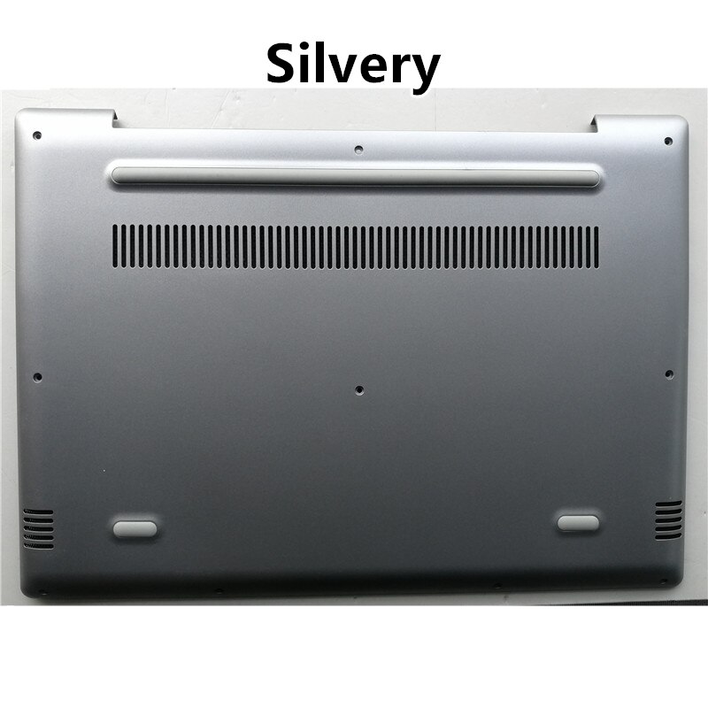 portátil para Lenovo Ideapad 320S-14IKB 1SK 1KB -14ISK, cubierta trasera LCD, carcasa superior, bisel frontal, reposamanos, funda Base inferior: Silvery Cover Case D