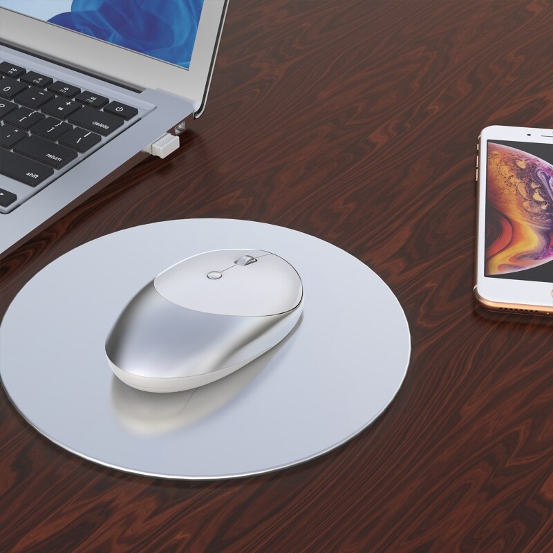 Y3nc kabellose bluetooth-kompatible computermäuse mit drei modi, schlank, für gaming-pcs, mini-laptops, usb-mäuse, computerzubehör für desktop-pcs