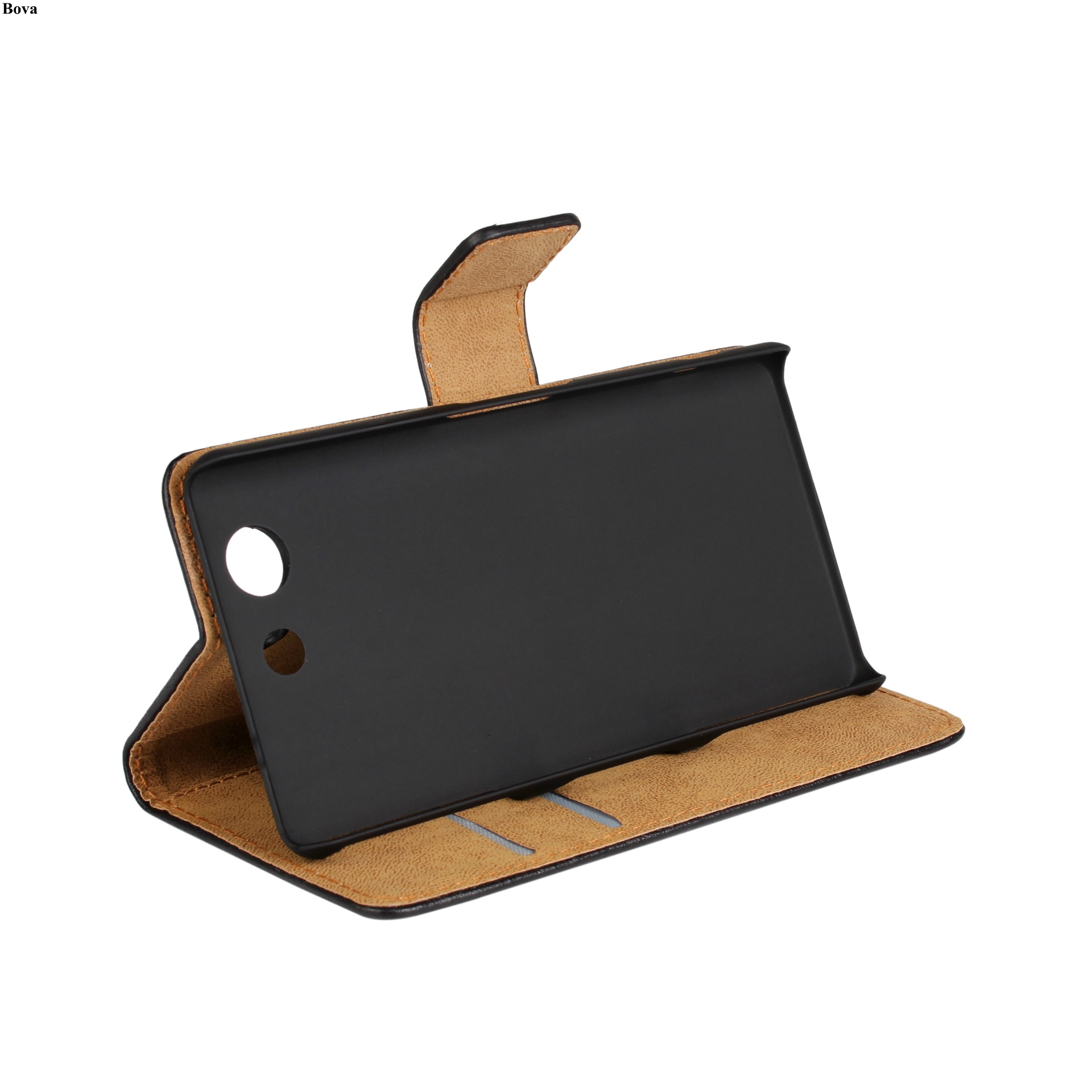 Pu nahkakotelo sony xperia  z3 compact  d5803 d5833 lompakkokotelolle retrosuojakotelo business capa fundas gg