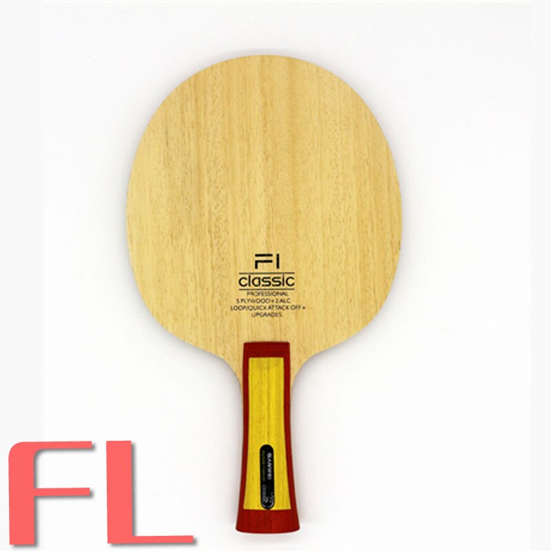 Sanwei F1 Classic (VISCARIA Structure ALC) Table Tennis Blade Arylate Carbon Ping Pong Bat: shakehand long FL