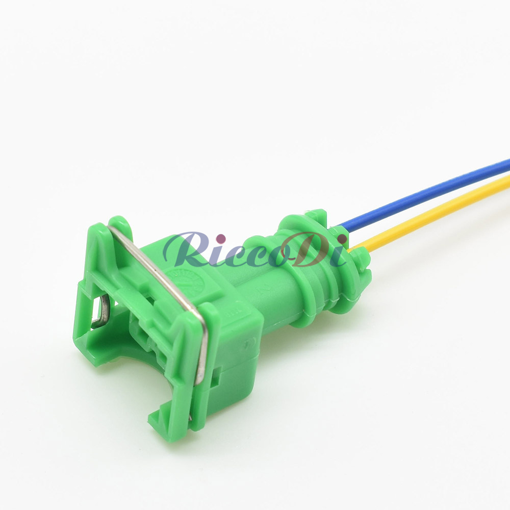1 set 2-pins EV1 auto-brandstofinjector-stekkerconnector Junior Power Timer JPT Jetronic-kits 282189 -1 Voor auto groen blauw geel grijs: Blauw