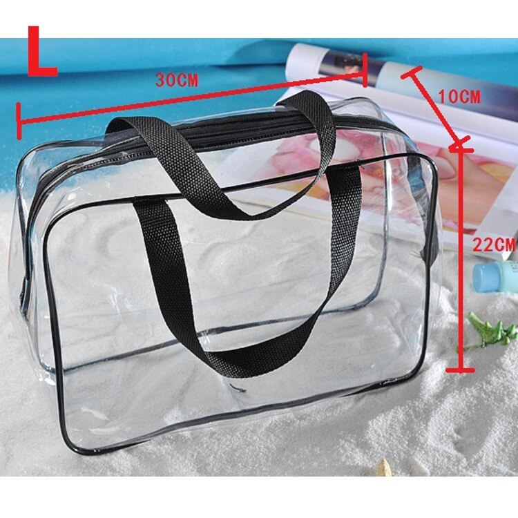 1Pcs Transparante Cosmetische Tas Pvc Zakken Reizen Organizer Helder Make-Up Tas Schoonheidsspecialist Wassen Tassen Toilettas Beauty Make Up pouch