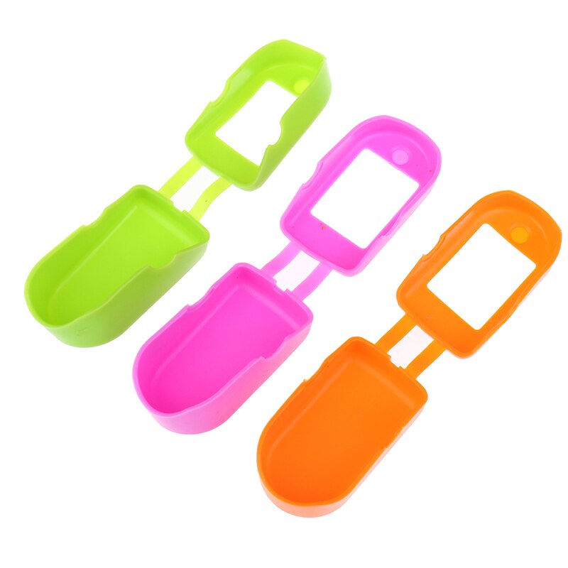 Finger Pulse Oximeter Cover Fingertip-Pulse Blood Oxygen Protector Case Storage Pack Silicone Protective Bag Sleeve