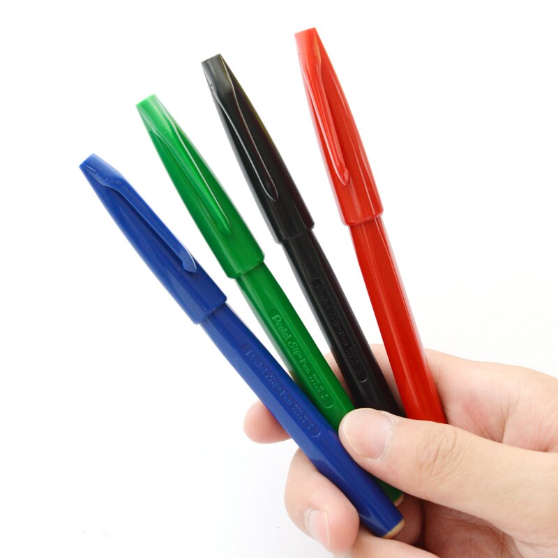 Pentel S20P Technische Zeichenstifte Set – 5 Feine Metallspitzen (0,05–0,8 Mm) Mit Schwarzer Pigmenttinte