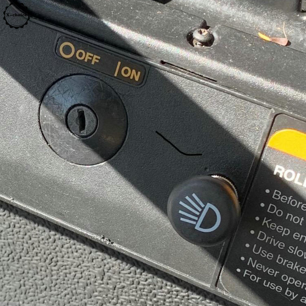 Golf Cart Push / Pull Headlight Switch Button For Club Car, EZGO, Ya ma ha By Automotive Authority LLC