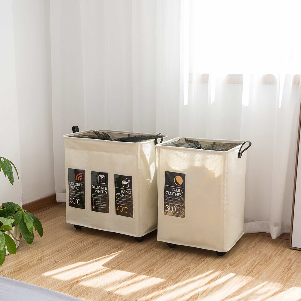 collapsible laundry hamper waterproof multi-functional corner slim laundry basket dirty cloth storage basket