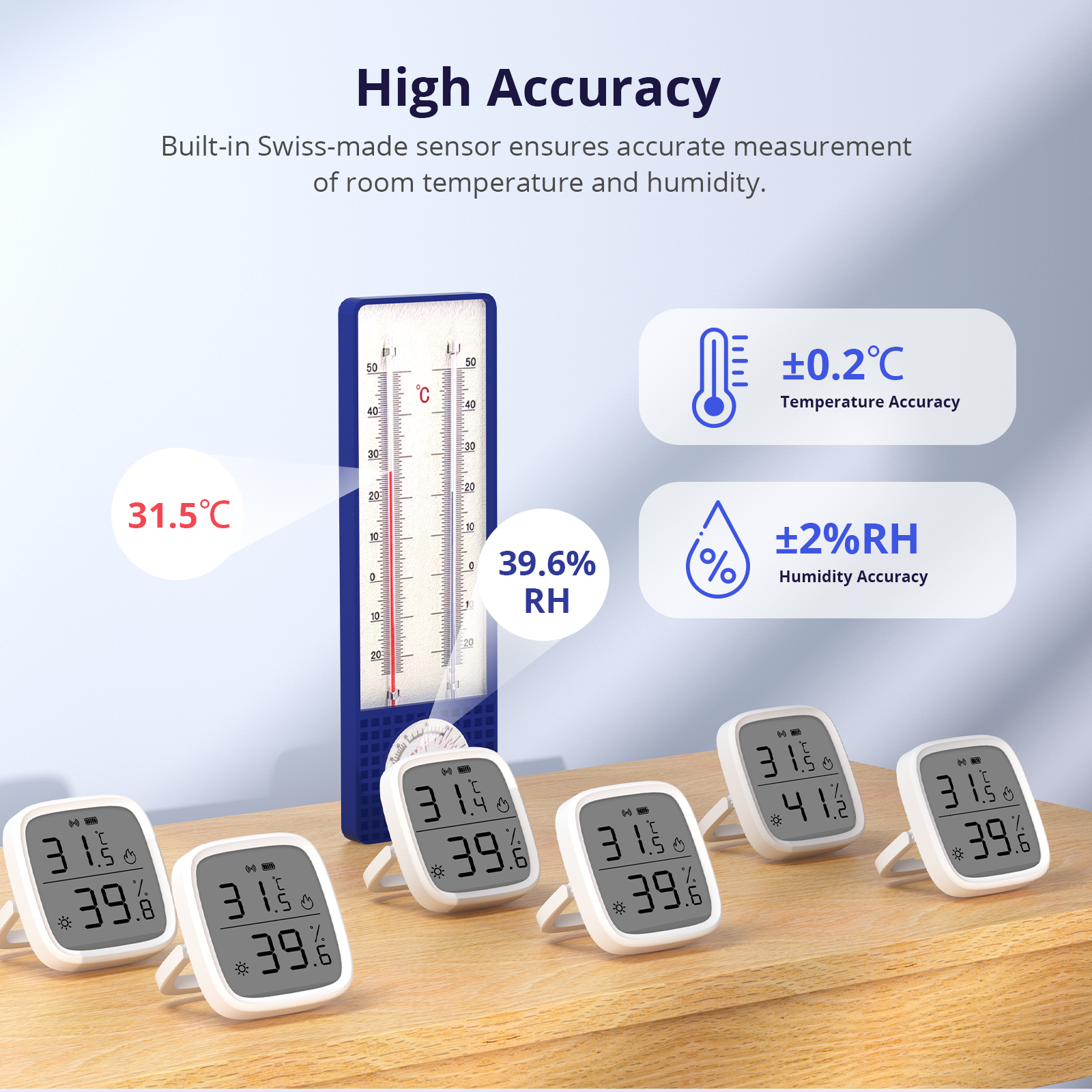 Sonoff SNZB-02D ZigBee LCD Smart Temperatur Feuchtigkeit sensor kompatibel drahtlose Hygrometer Thermometer Alexa Google Home Alice
