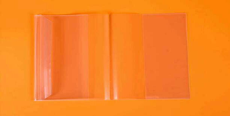 3pcs Novel Environmental protection Transparent plastic 25K Book cover Office School Binding Supplies textbook cover