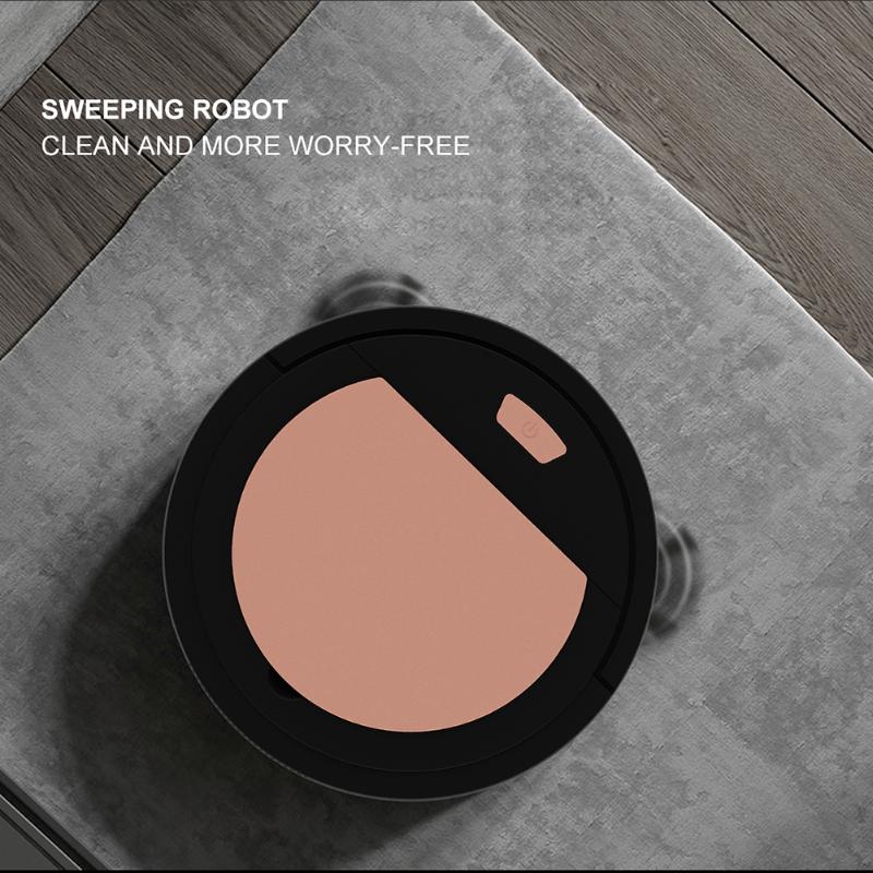 Mini Smart Vacuum Cleaner Sweeper USB Rechargeable Cleaning Sweeping Robot Household Wireless Vacum Cleaner Vaccum