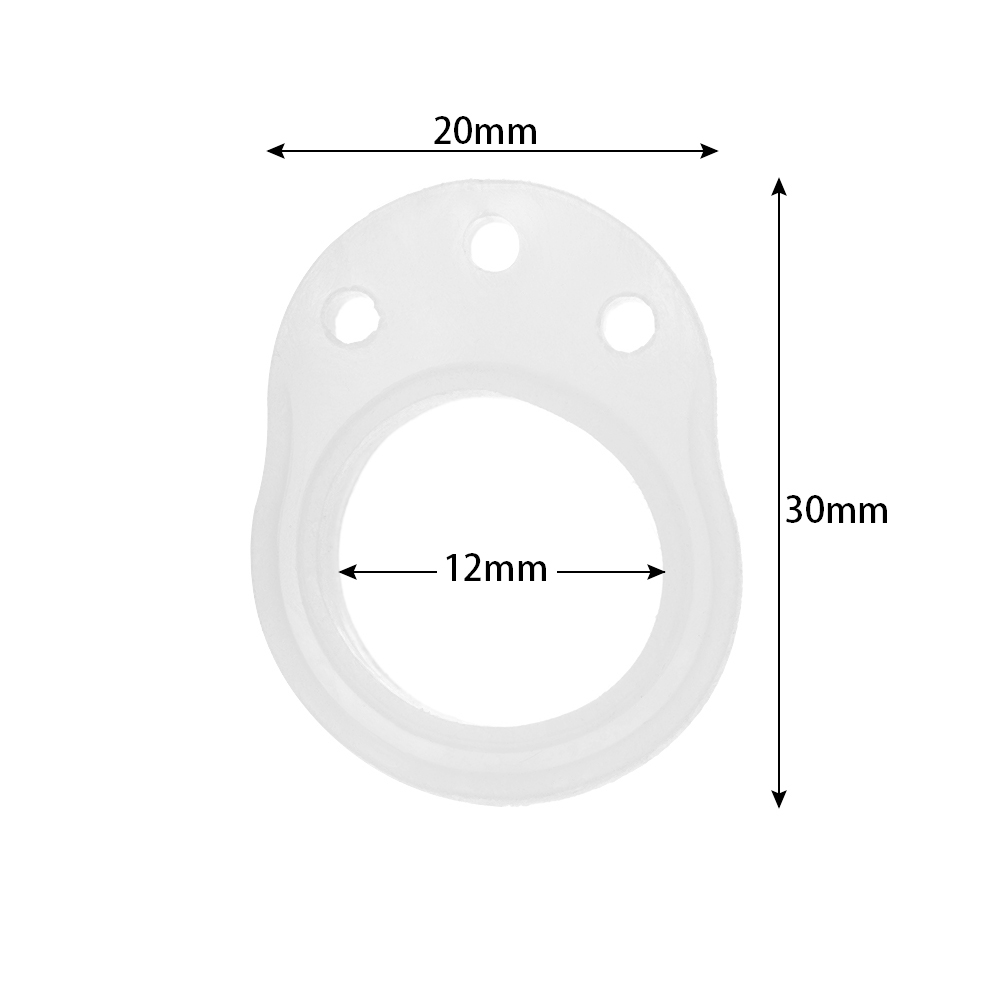 Silicone door stop transparent door handle anti-collision buffer buffer to protect walls and furniture door stop For Kitchen