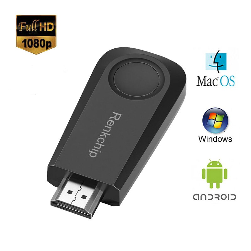 Wireless mirascreen WIFI TV Stick Screen Sharing dongle WIFI screen anycast 1080P Same Screen Device for computer tablet TV