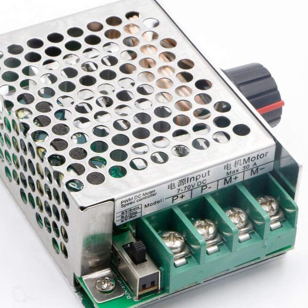 Dc Brush Motor Speed Controller Riorand 7-70v Pwm Dc Motor Speed Controller Switch 30a +12v Protection Switch Module