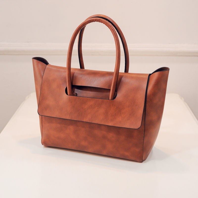 femmes sacs à bandoulière rétro holographique sac à main de femelle Simple luxe Totes offre spéciale: brown