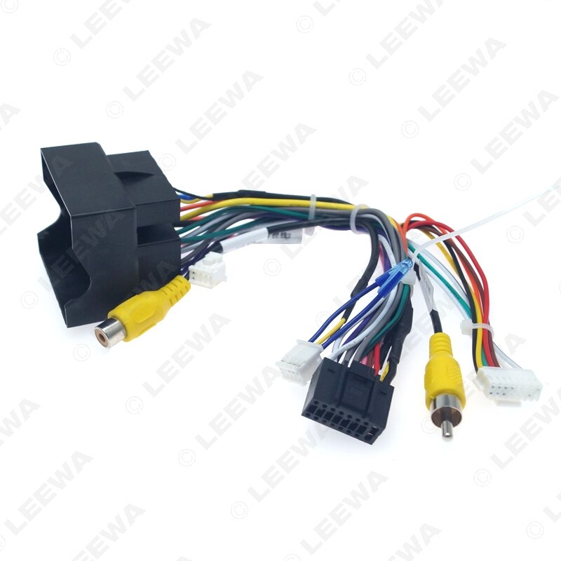 Leewa android bil mediaspiller navi radio canbus ledningsnett for volkswagen golf 5/6/ polo / passat / jetta / tiguan / touran / skoda: Ledningsnett