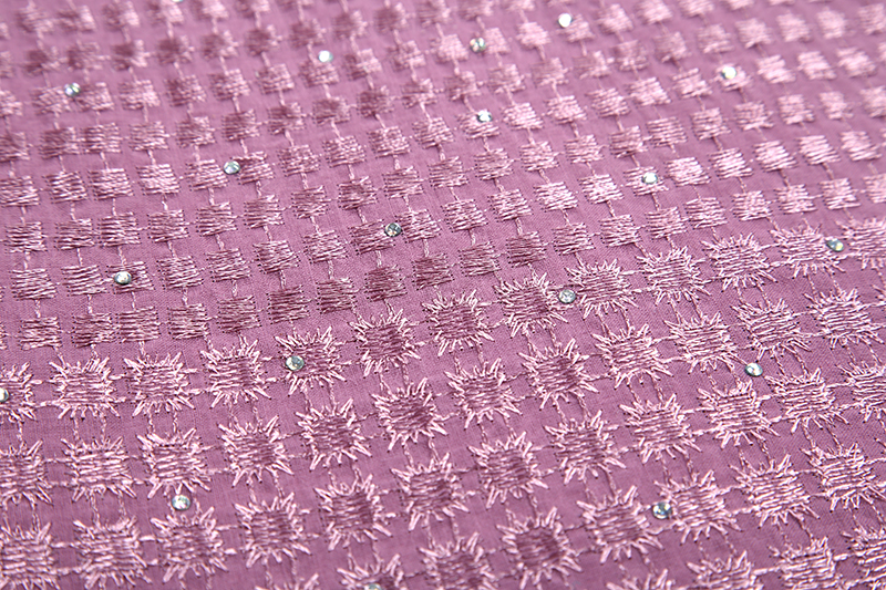 French African embroidered lace with camber lace rhinestone and pearl Nigerian lace wedding banquet dress