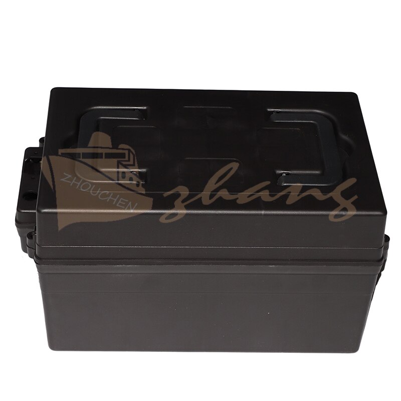 48 V lithium battery ABS plastic storage box for 12A or 18A battery power cylindrical installation