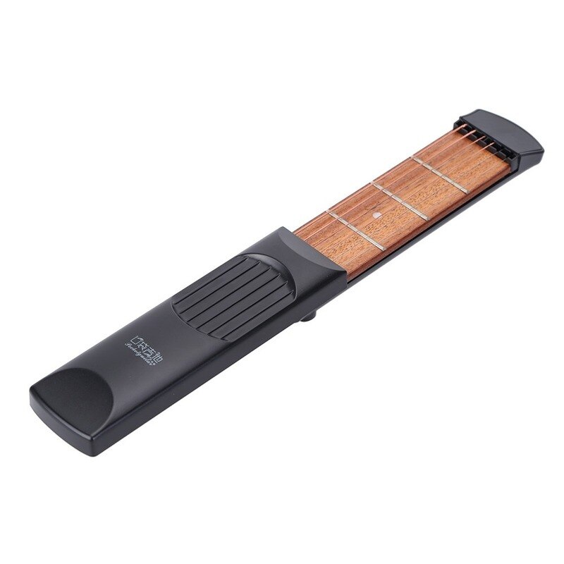 Outil de pratique de guitare acoustique de poche Portable, Gadget 6 cordes 4 frettes modèle pour débutant