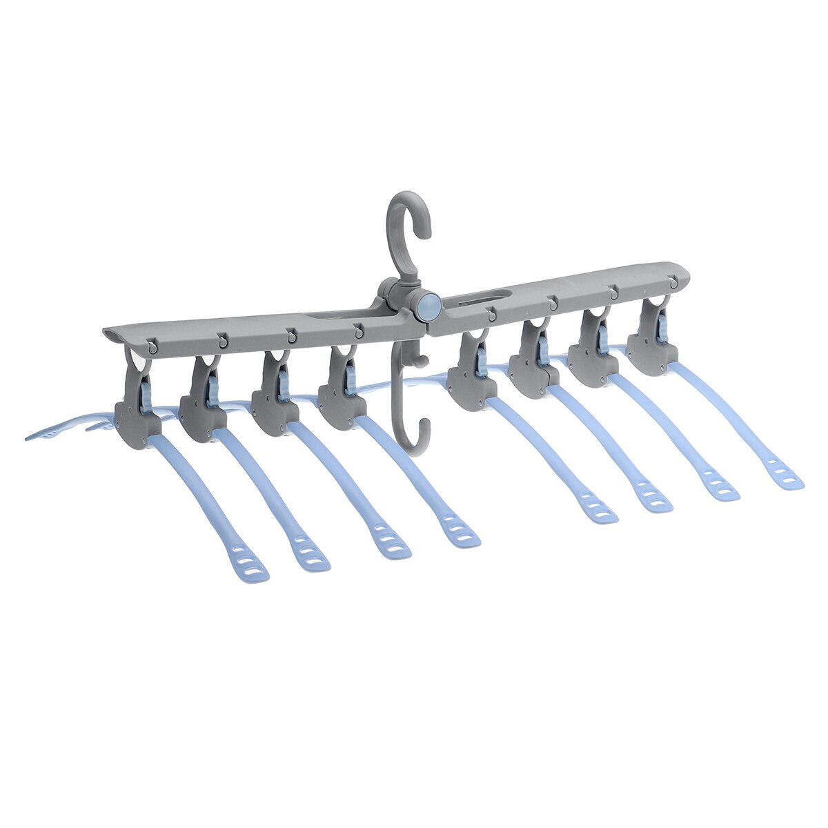 Multi-functional Plastic Foldable Clothes Cloth Hanger Dryer Drying Clothing Rack Hangers For Tumble Hanging Laundry Stand