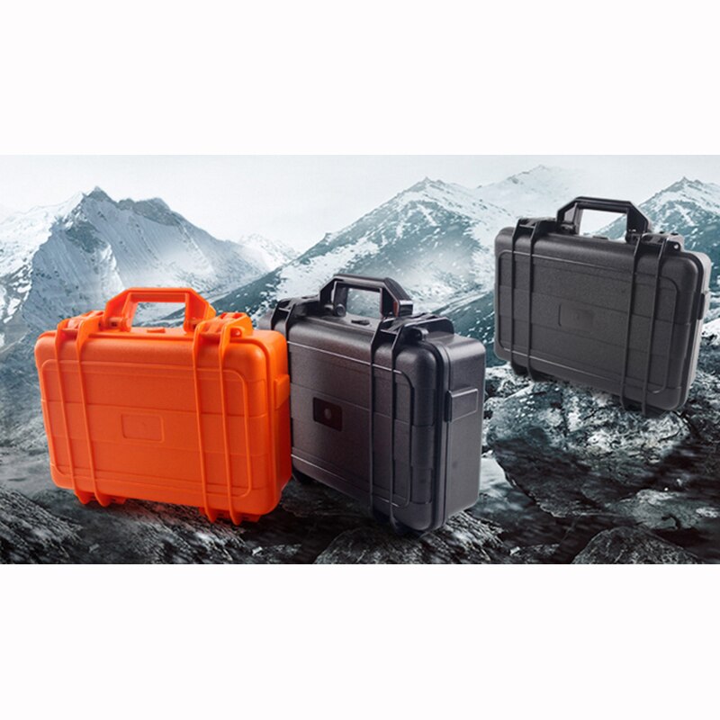 Waterdichte Tool Case Toolbox Beschermende Camera Case Instrument Doos Koffer Slagvast Met Voorgesneden Foam 310x258x137MM