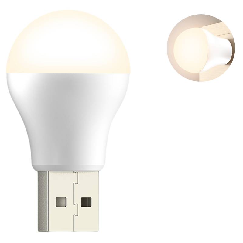 Usb Plug Lamp Computer Mobiele Power Opladen Usb Kleine Boek Lampen Led Oogbescherming Leeslamp Kleine Ronde Night licht: 06