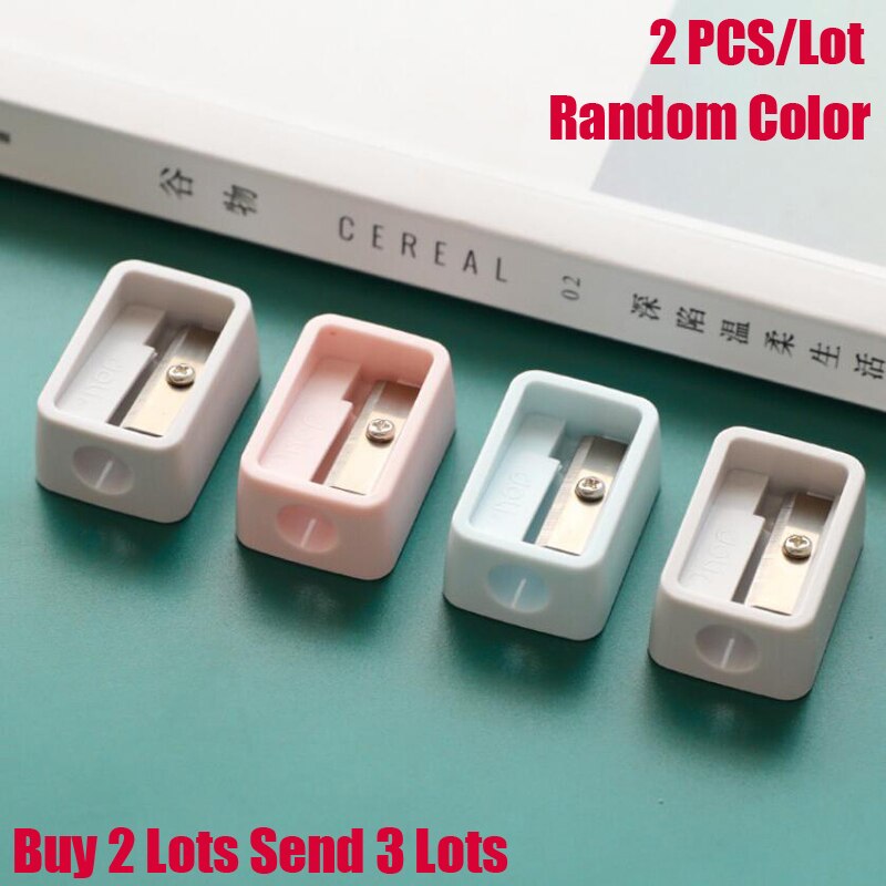 2PCS/Lot Brand Deli School Student Pencil Sharpene... – Grandado