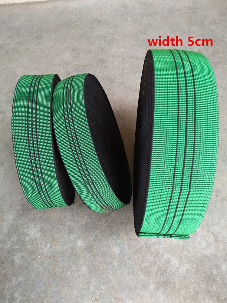 10 mètres canapé élastique bande d'ameublement sangles largeurs 3cm/5cm/7cm Latex caoutchouc meubles canapé sangle bande + 25 pièces clous fixes