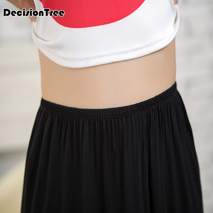 Slips women casual skirt ladies basic skirt underdress half slips petticoat underskirt jupon femme halka underskirt