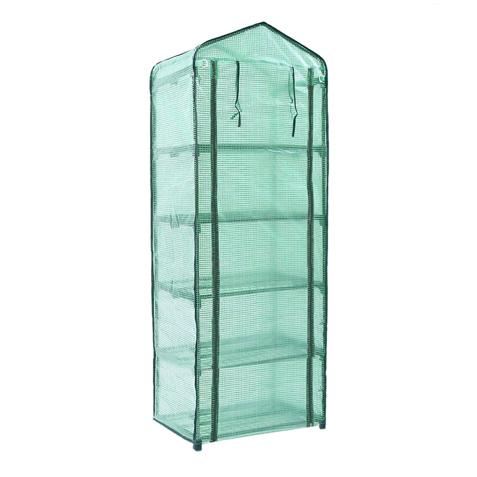 Mini Household Plant Greenhouse Shed Multifunctional Durable Waterproof Garden Conservatory Portable Green House: Five layers