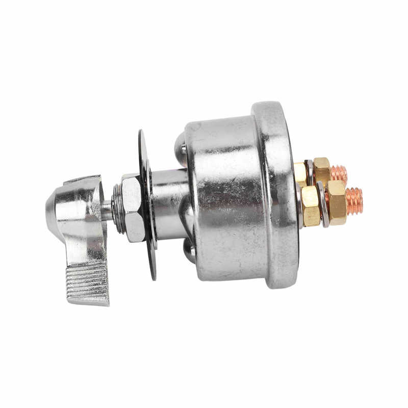 Master Battery Disconnect Switch Waterproof Master Battery Power Cut Isolator for Engineering Vehicle