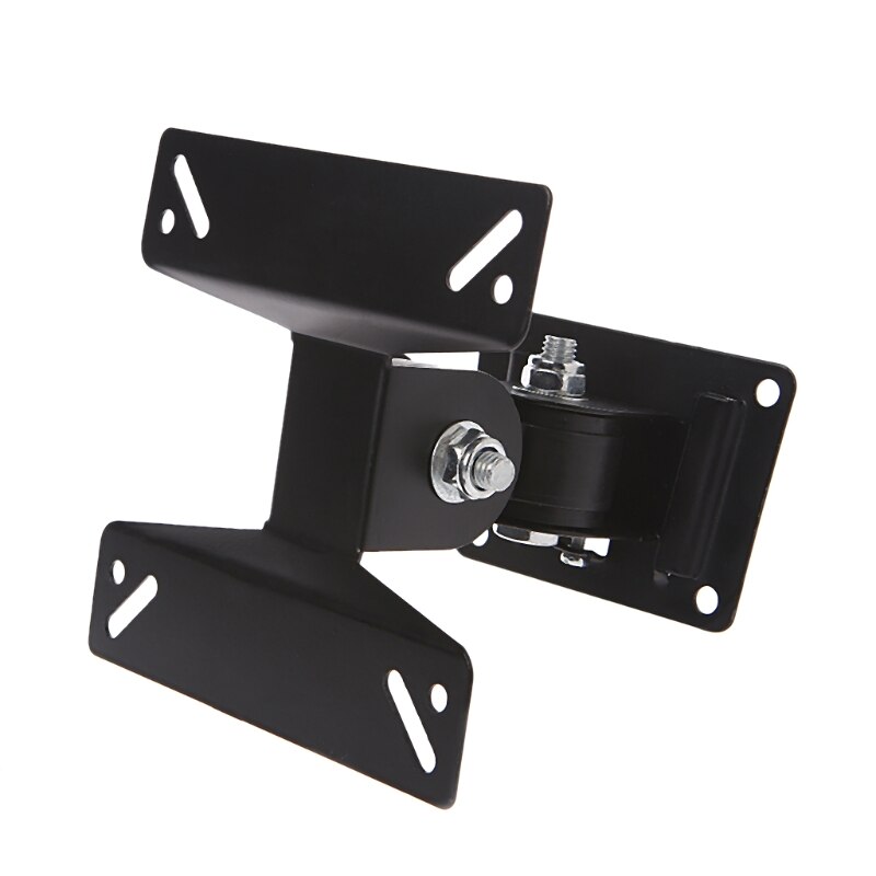 Universal tv-veggfeste svingbar tilt 180 grader full bevegelse tv pc-skjermbrakett 14-24 tommer for lcd led flatskjerm plasma