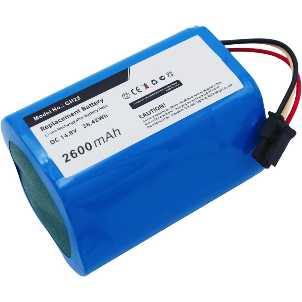 Akumulator 14,8 V do robota Liectroux B6009 Q8000 ZK808 DH860 Haier GH28 BT350G, JD330 T520 TAB-J3000B Plus TAB-T322 Plus TAB-T331