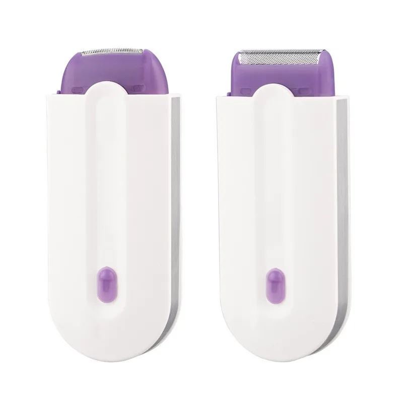Elektrisk epilator elektrisk rakapparat rakhyvel mini uppladdningsbar borttagning smärtfri hårborttagning ansiktsepilator för ansiktet kropp