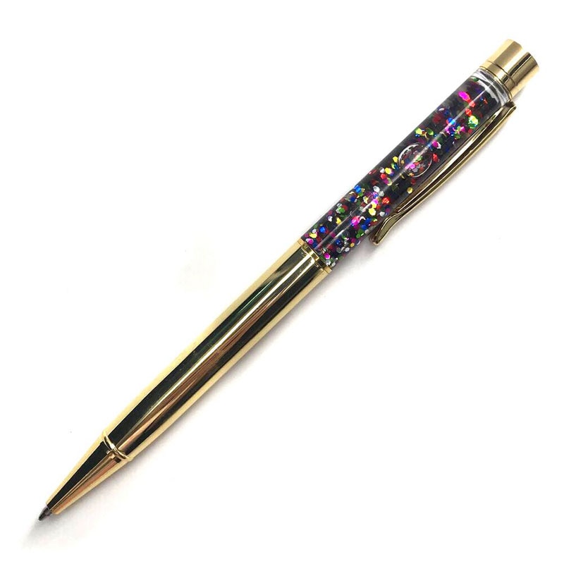 Beautiful Metal Ballpoint pen Luxury Gold Foil Ballpoint Pen for Writing Stationery School Office Supplies