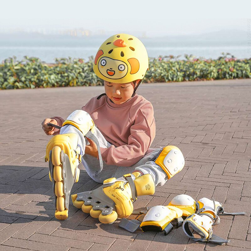 Xiaomi Mijia Kinderen Helm Abs Eps Mooie Motorfiets Fiets Scooter Helm Open Gezicht Ultralight Verstelbare Een Stuk Helmen