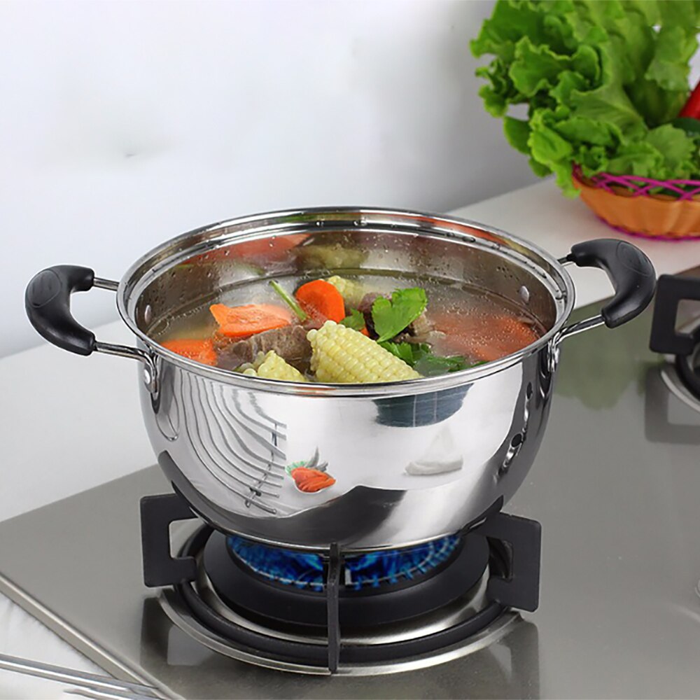 Stainless Steel Saucepan Soup Pot Dairy Saucepan And Noodle Soaking In Household Dormitory Kitchen Milk Pots Kitchen Tool