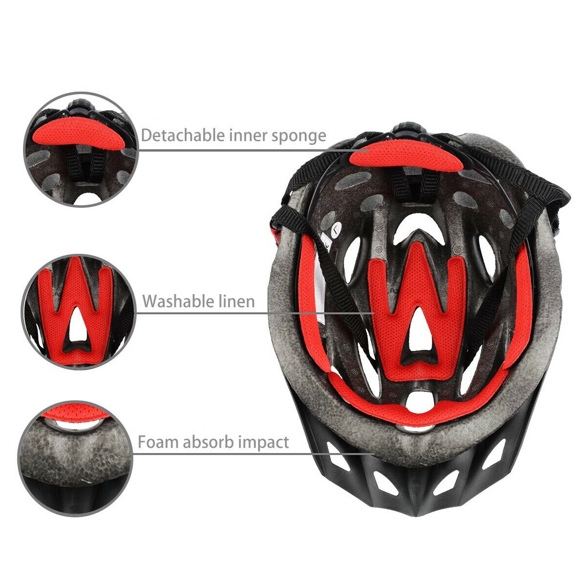 Mountain bike estrada capacete de segurança da bicicleta equitação capacete ultra leve respirável pode efetivamente reduzir a resistência do vento