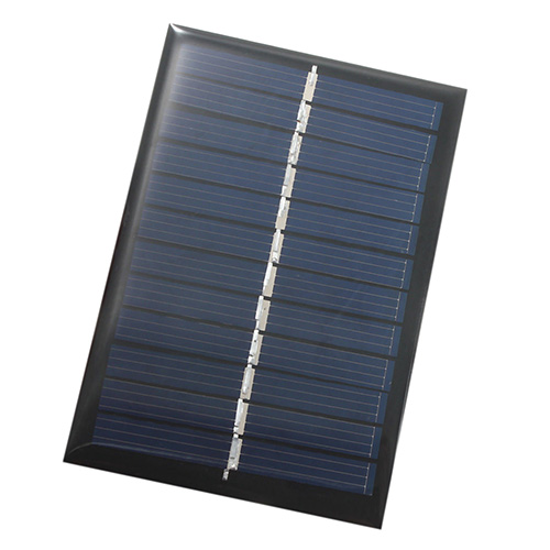 Produktbild von 6W 5V Solar-Ladegerät – IP65 Wasserdicht, Micro-USB, 22–24% Wirkungsgrad – Für Outdoor & CCTV