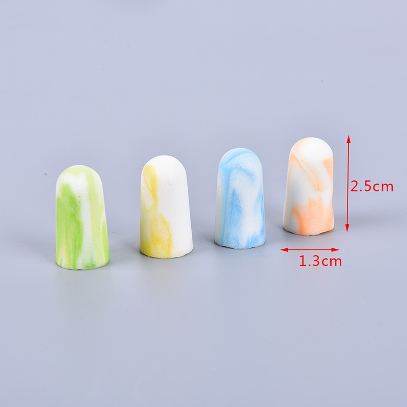 Tapones de silicona para los oídos para niños y adultos, tapones suaves antiruido para los oídos, impermeables, para nadar y bucear, 10 pares