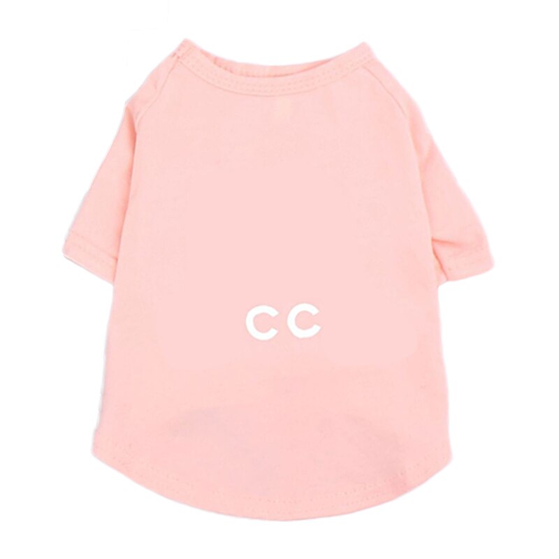 T-shirt carlin en coton d'été | Avec lettres imprimées, déguisement de chiot PC1417
