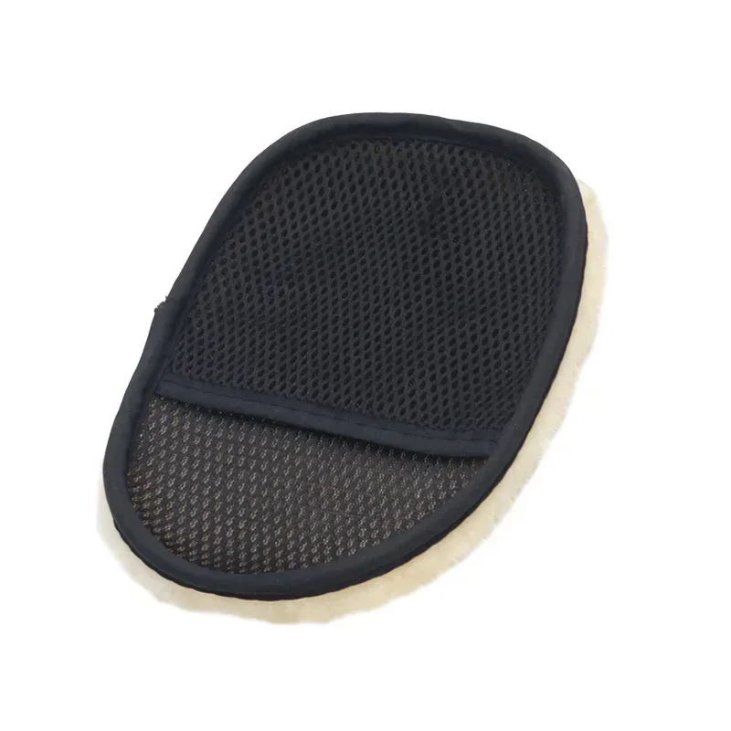 Handschoen wassen, polijsten, microvezelreiniging motorfiets auto voor onderhoud lichaam, verfglas, waxen,: Default Title