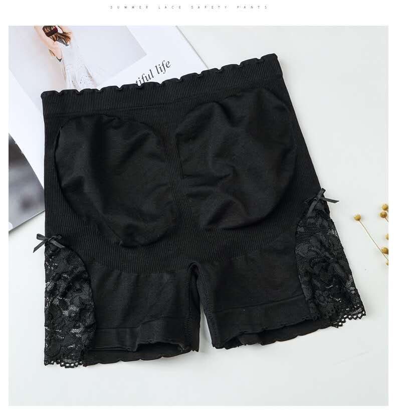 Kvinder sikkerhedsshorts bukser sømløse nylon trusser med høj talje bomuld skridt sømløse anti tømte boyshorts bukser piger slankende