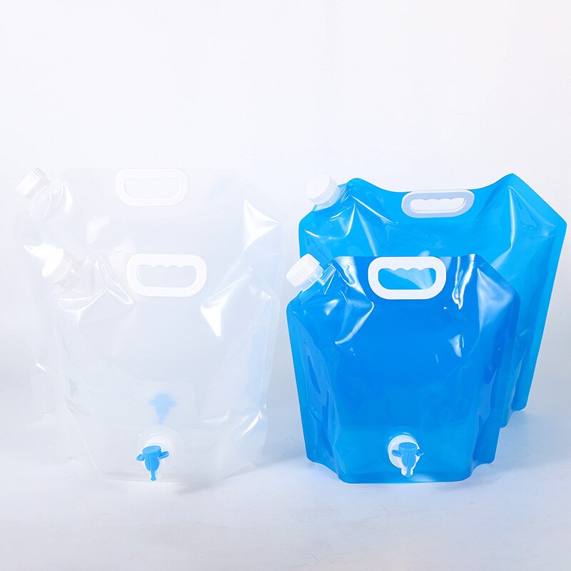 Outdoor Waterzak Opvouwbare Folding Inklapbare Drinken Kamp Koken Water Container Bag Carrier Auto Watertank Opvouwbare Portabl