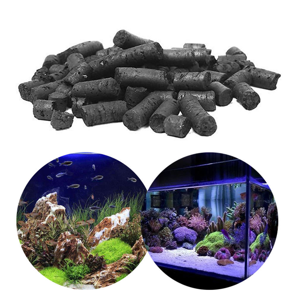 Boules d&#39;argile de corail 100g, charbon actif, accessoire de décoration d&#39;aquarium de paysage, réservoir d&#39;eau