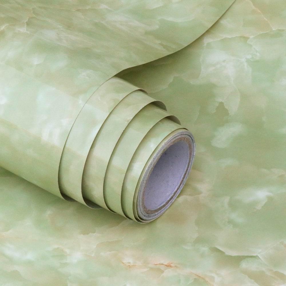 extra Dicke 60x 100cm PVC Marmor Tapete Küche Kontaktieren Papier Vinyl selbst Klebstoff Möbel Dekorative Aufkleber