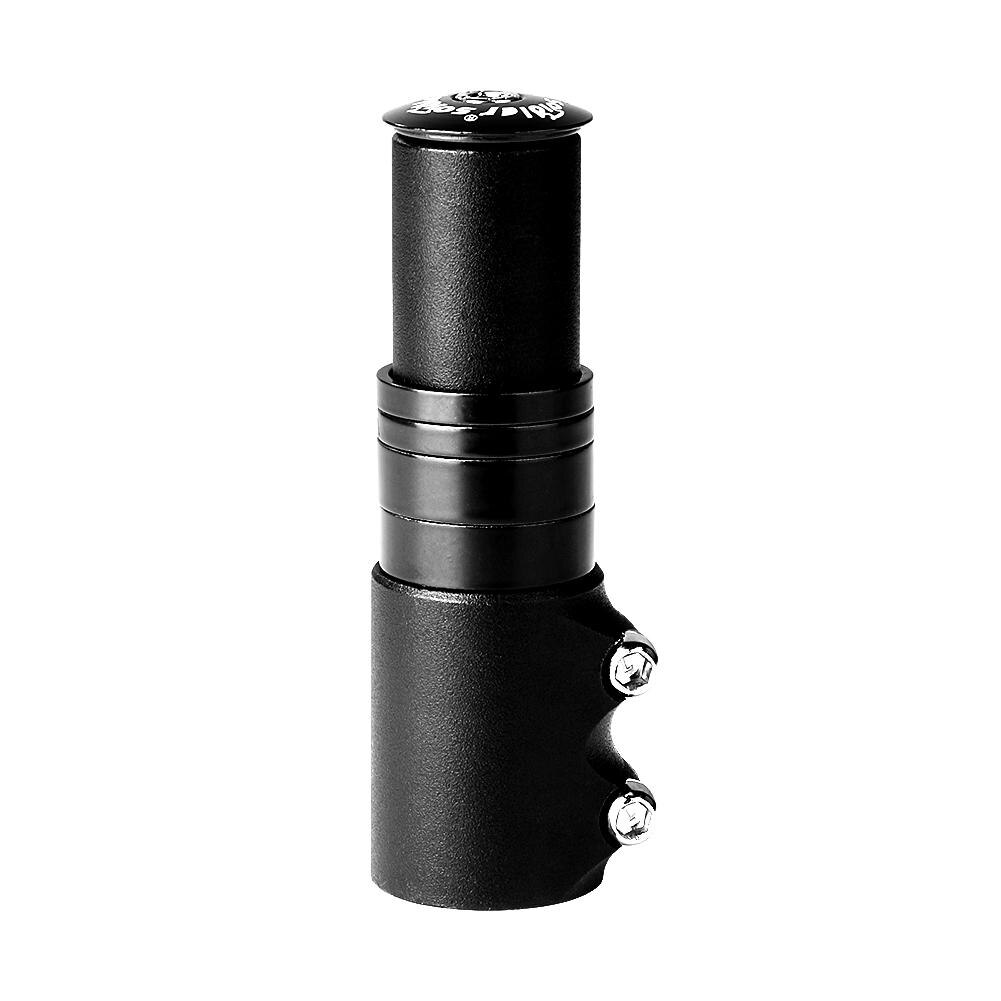 Adaptador de eje de horquilla de manillar de bicicleta de montaña, cabezales de extensión, tubo para un mayor Control, accesorios para ciclismo de montaña: A