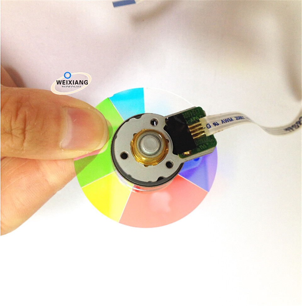 Original Projector Color Wheel For DS211 /DS212 /DS216 /DS219/Smartboard v30 Color Wheel,6 segments 40mm