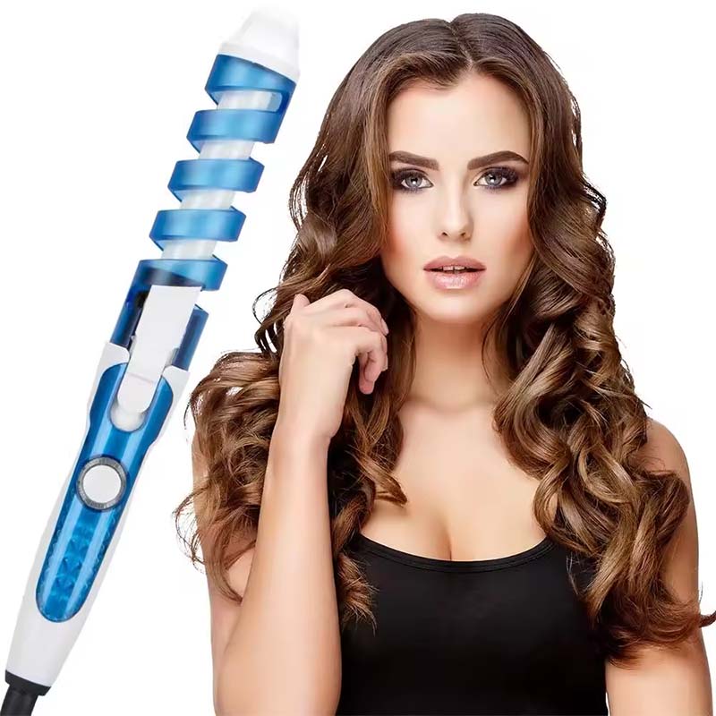 Portable automatic rotating Magic Ceramic Styling tool Electric Hair curler Home salon anti-perm spiral curler