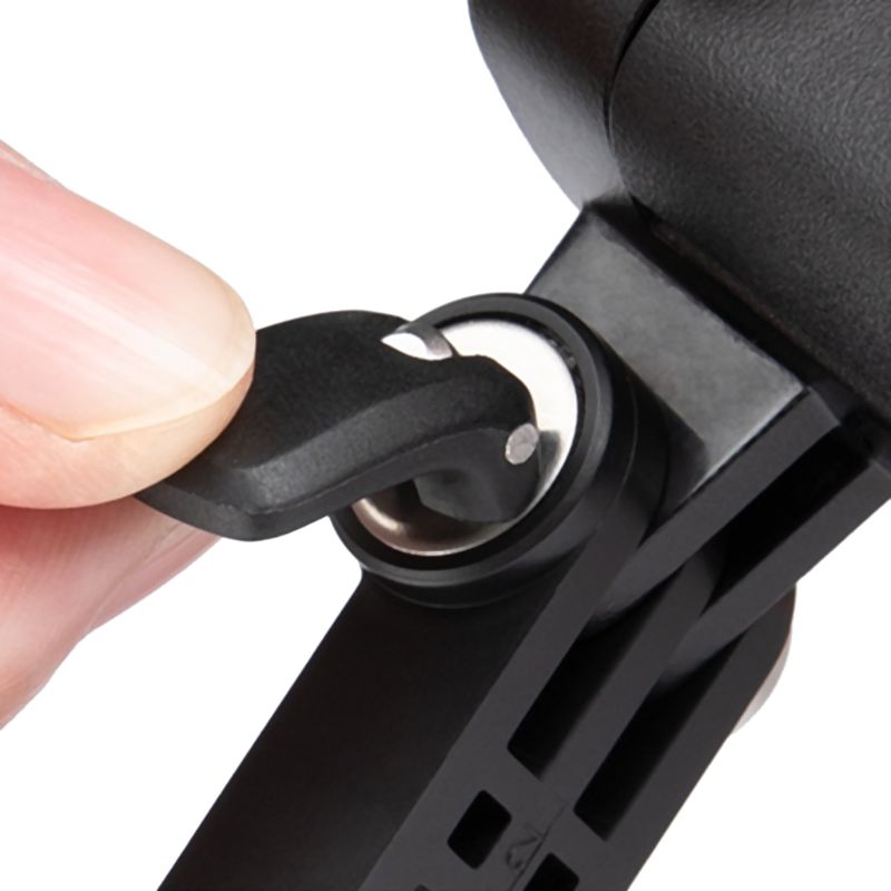 Zwarte l-beugel draaibare houder adapterbevestiging voor dji osmo pocket handgreep gimbal action camera accessoires  q6pa